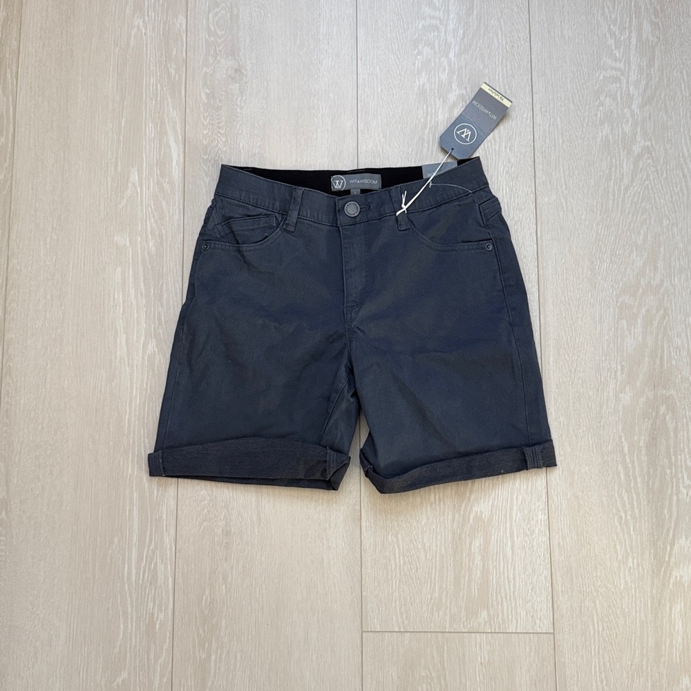 Wit & Wisdom Dark Blue Denim Shorts